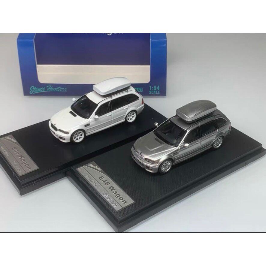 SH Ready Stock Stance Hunters Brand, 1: 64 Scale, BMW M3 3 Series Touring E46 Watt Tank Travel Car M