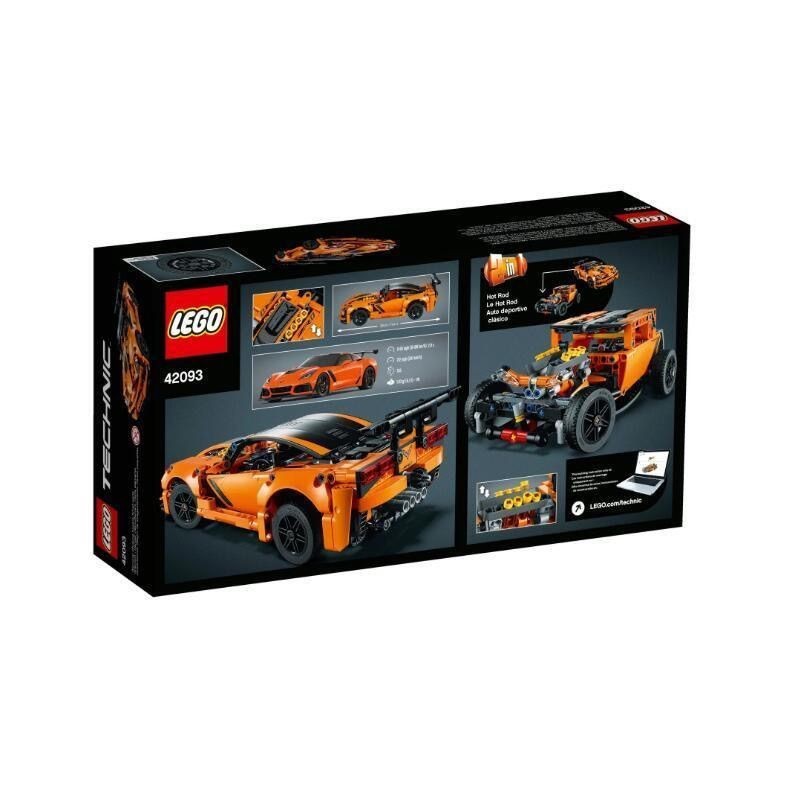 LEGO LEGO Exhibists ผลิตภัณฑ์สําเร็จรูป 42093 Chevrolet Corvette Mechanical Group Racing Toys 010001