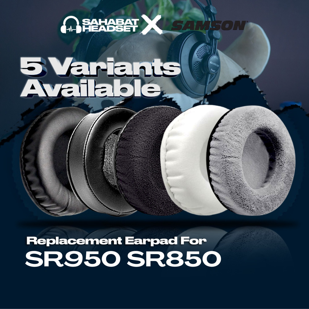 Earpad Earcup แผ่นรองหูฟัง Samson SR950 SR850 SR 850 950 แผ่นโฟม