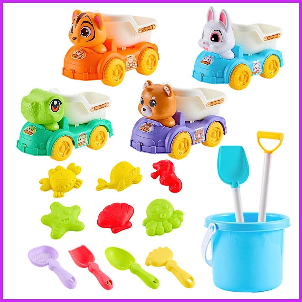 ของเล่นชายหาดสําหรับเด็ก 14 ชิ้น Sandbox Kit Sandbox ของเล่นเด็กสําหรับชายเด็กวัยรุ่นผู้ใหญ่อนุบาล t