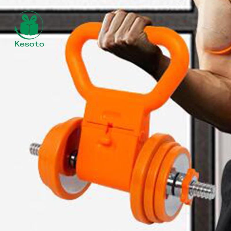 [Ehoyoxa] PP Dumbbells Handle Grip Adjustable Gym Grip Strap for Home Gym Workout Training Equipment