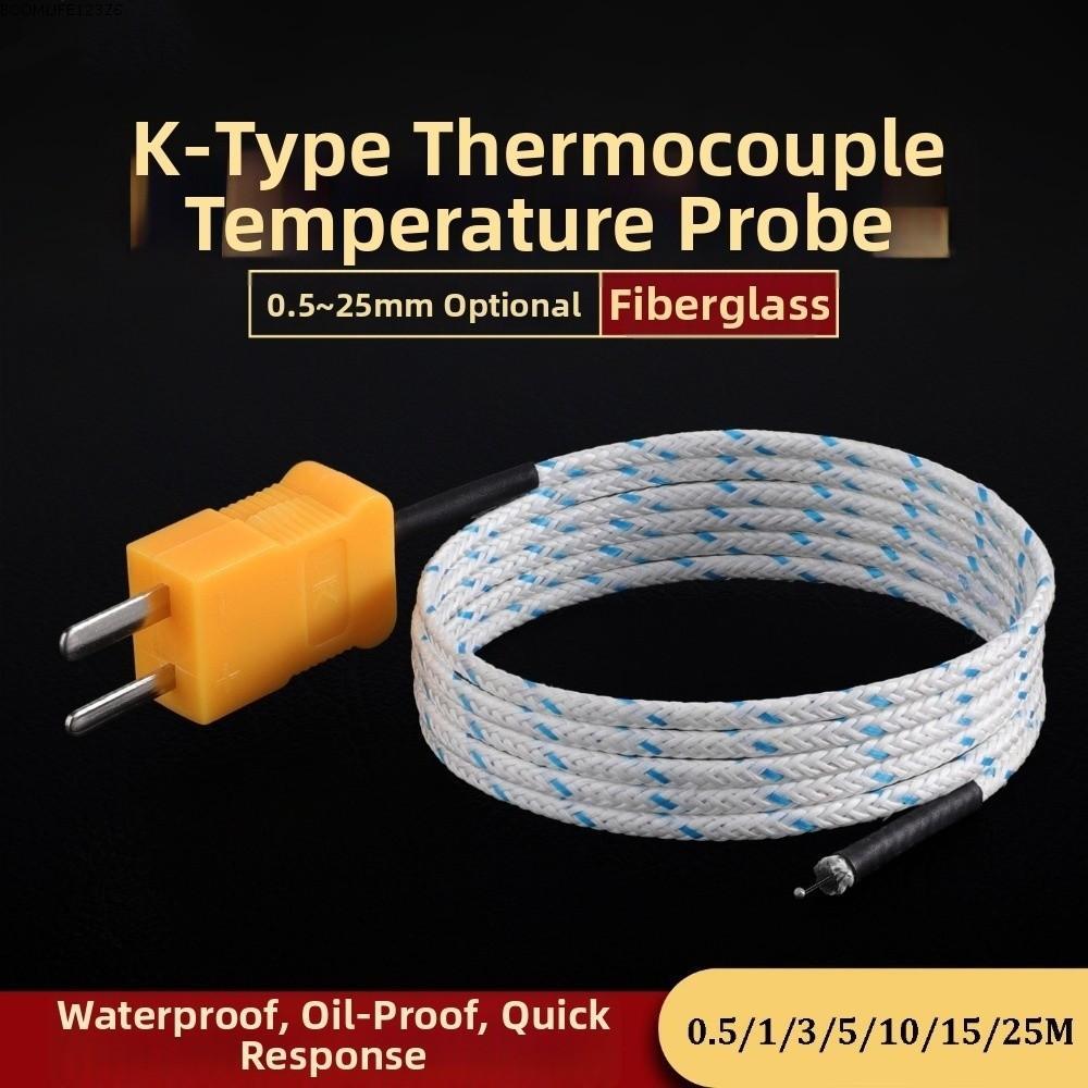 ชีวิตบูม123z6การทดสอบอุณหภูมิสายยาว -50~500° Immersion Mini K-type TP-01 Thermo Sensor Probe, คุณภาพ