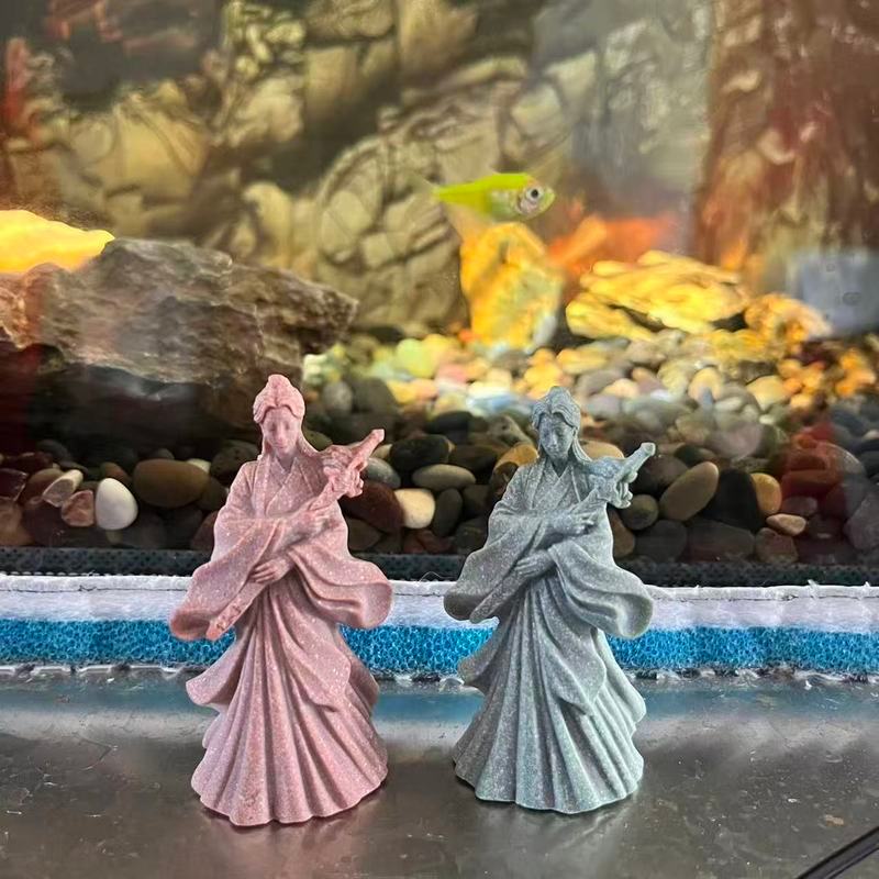 /Supreme Treasure Zixia Fairy Dahua Westward Journey ถังภูมิทัศน์ Lapis Lazuli Aquarium ตกแต่งเดสก์ท