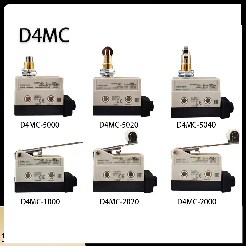 D4MC-1000-1020-2000-2020-3030-5000-5020-5040 D4MC-5020-N D4MC-5040-N สวิตช์ไมโครจังหวะ