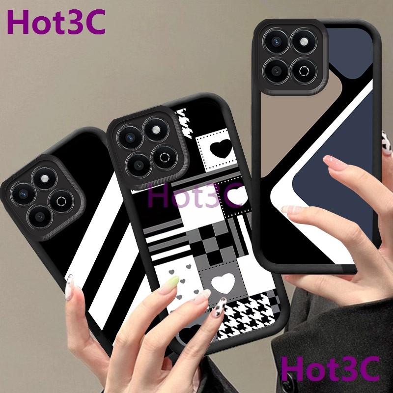 เคส Honor X7C / Honor X6B 5G / Honor 200 สมาร์ท 5G / Honor Play 60 Plus 5G tpu เลนส์ป้องกันแฟชั่นเคส