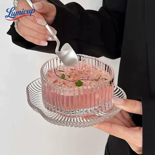 ชามขนมหวานกระจก 2แบบ | ชามใส่ขนมไทย ชามไอศกรีม สลัด ผลไม้ กระจกคุณภาพสูง ไม่มีตะกั่ว ง