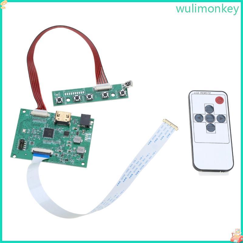 WU 1 ชุด 30PIN บอร์ดไดรเวอร์ LCD PCB-800807V1 1HDMI EDP สําหรับความละเอียดหน้าจอ 1920x1200 1920x1080