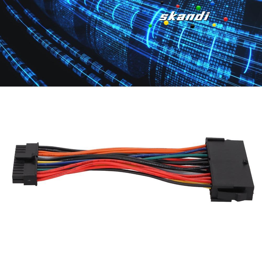 SKANDI 24 Pin To Mini 24 Pin สาย,ปฏิบัติ 14 ซม.ความยาว ATX Power Supply สาย, Simple Operation 24 Pin