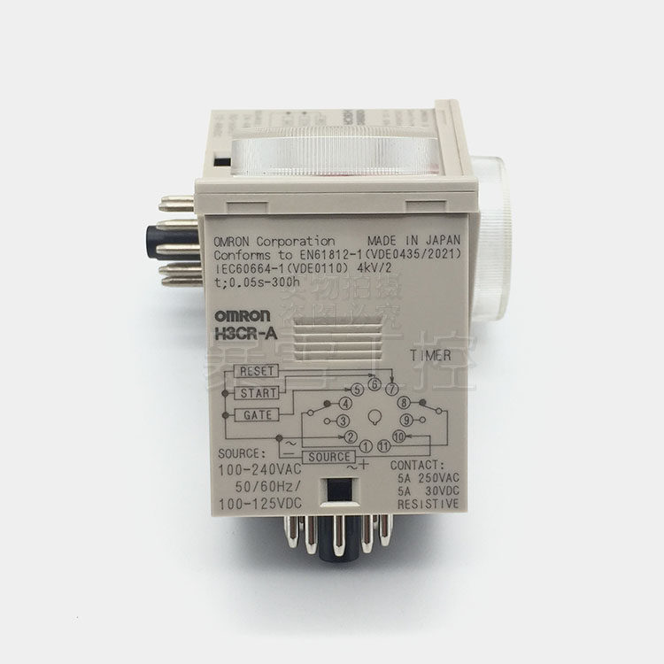 รีเลย์เวลา Omron H3CR-A8-A8E-H8L จับเวลา H3BA-N8H-N