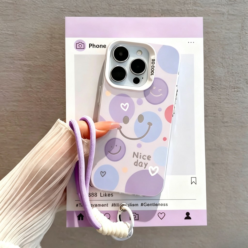 HP [เคส+สร้อยข้อมือ] เคส Vivo Y02S Y15S U10 Y11 Y20 U3U20 Y15A Y35 U1XU3XY30gY11SY12SY20Y21Y33i Y12Y