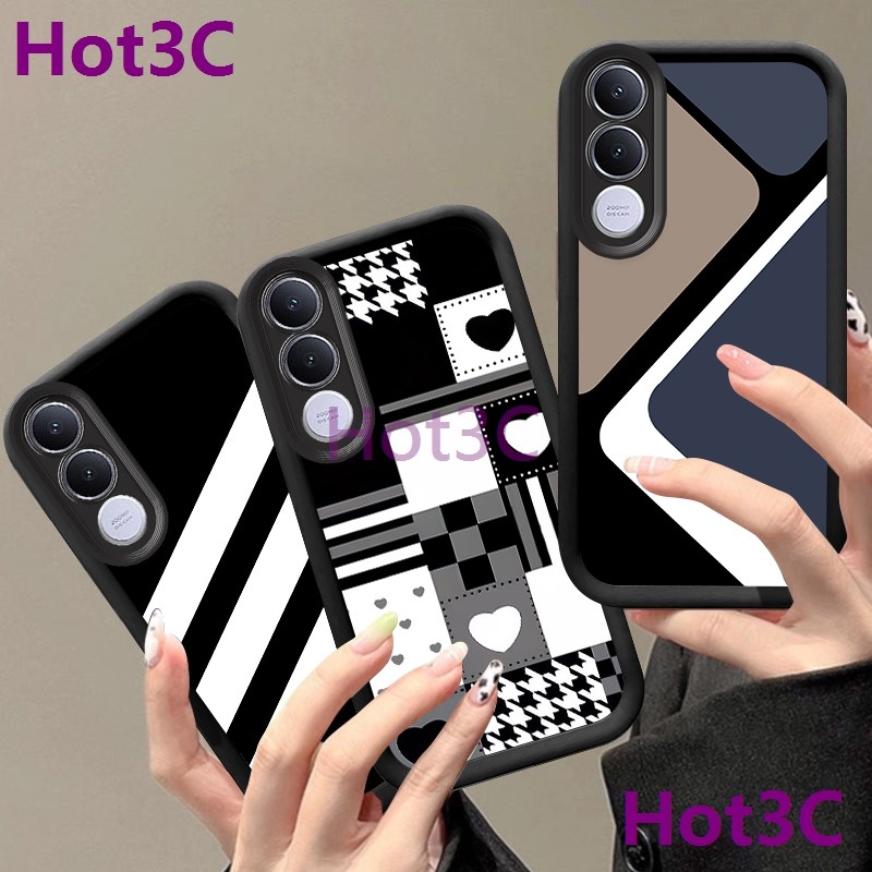 เคส Vivo V70 Fe 5G tpu เลนส์ป้องกันเคสโทรศัพท์แฟชั่น PJCP