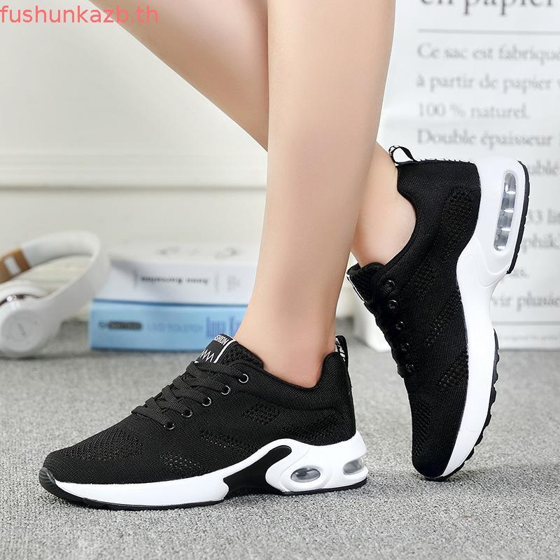 รองเท้าผู้หญิง Casual Air Cushion รองเท้า Soft-Soled Breathable กีฬารองเท้ารองเท้าแฟชั่น