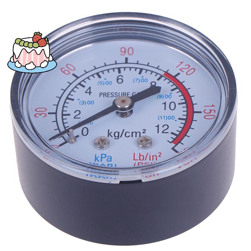 [Sep-t] เครื่องวัดความดันลมบาร์ 13 มม. 1/4 bsp เกลียวสเกลคู่สําหรับเครื่องอัดอากาศ