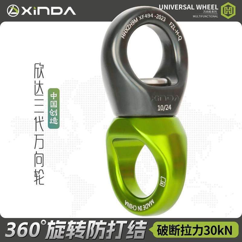 Guizhou Baiyao Hardware Co., Ltd. Xinda Third-Generation H Series Universal Pulley หมุนได้ 360 องศา 