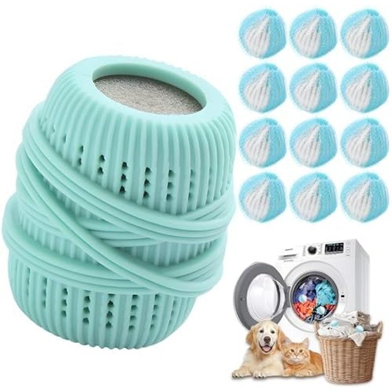 Pet Hair Remover for Laundry,Reusable Dog & Cat Hair Remover for Laundry Effectively Laundry Pet Hai