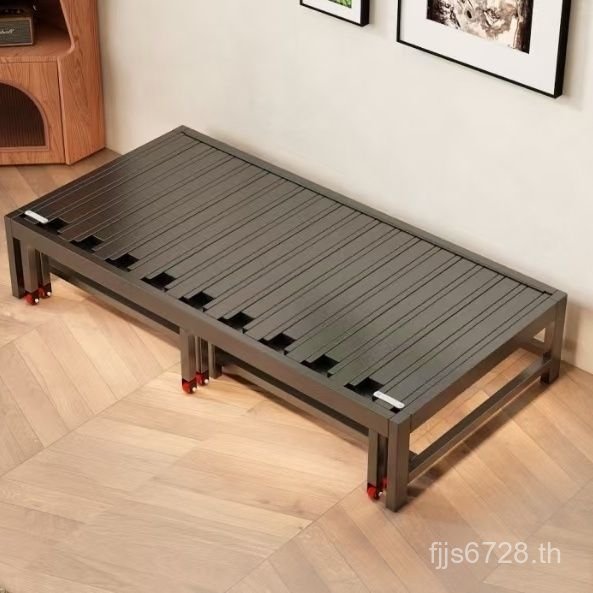 โครงเหล็กดึง Tatami Draw Suspension Frame Art Push-Pull Double Bed Bed Bed Bed Bed เตียงเปล่าเหล็กเต