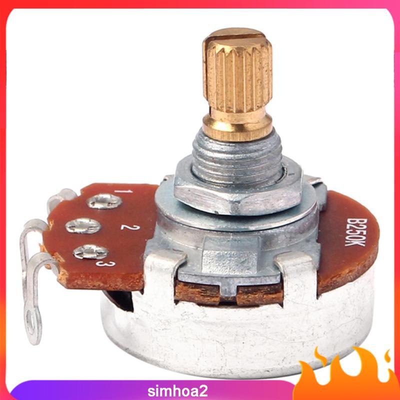 [Simhoa2] 5x B250K Push Pull Guitar Control Potentiometer Volume Pot Replacement