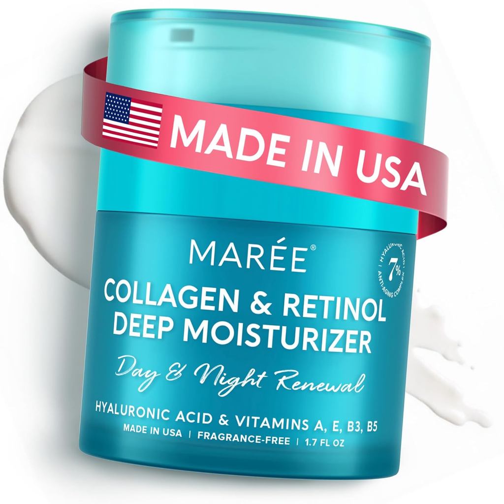 MAREE Facial Moisturizer Retinol Facial Cream-หญิงทุกวัน Anti-Aging Facial Cream-Collagen Facial Moi