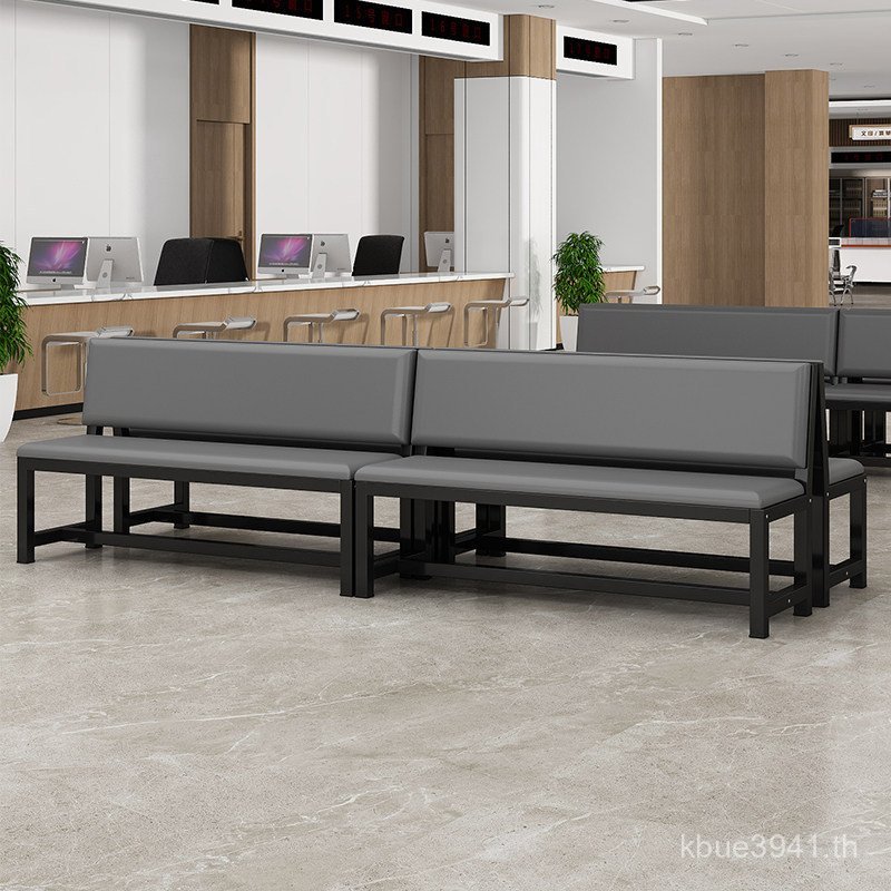 ร้านตัดผมแถบยาวกระเป๋าBench Infusionรอสําหรับเปลี่ยนรองเท้าโซฟาเก้าอี้นุ่มกลับเก้าอี้Area Restแถวเก้