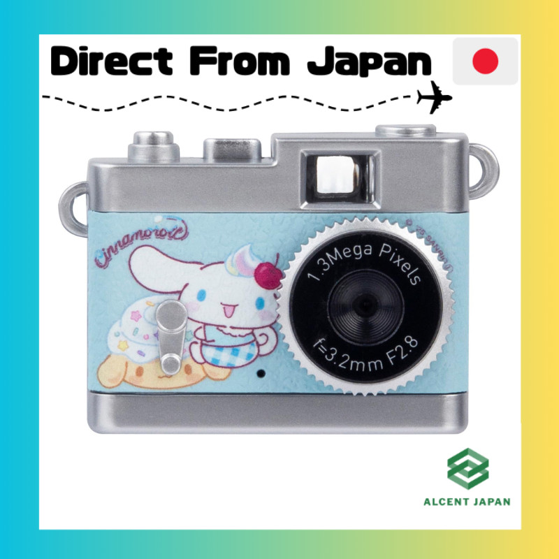 Kenko Digital Toy Camera Sanrio Characters SWEETS Cinnamoroll 1.31MP Photo & Video Recorder microSD 