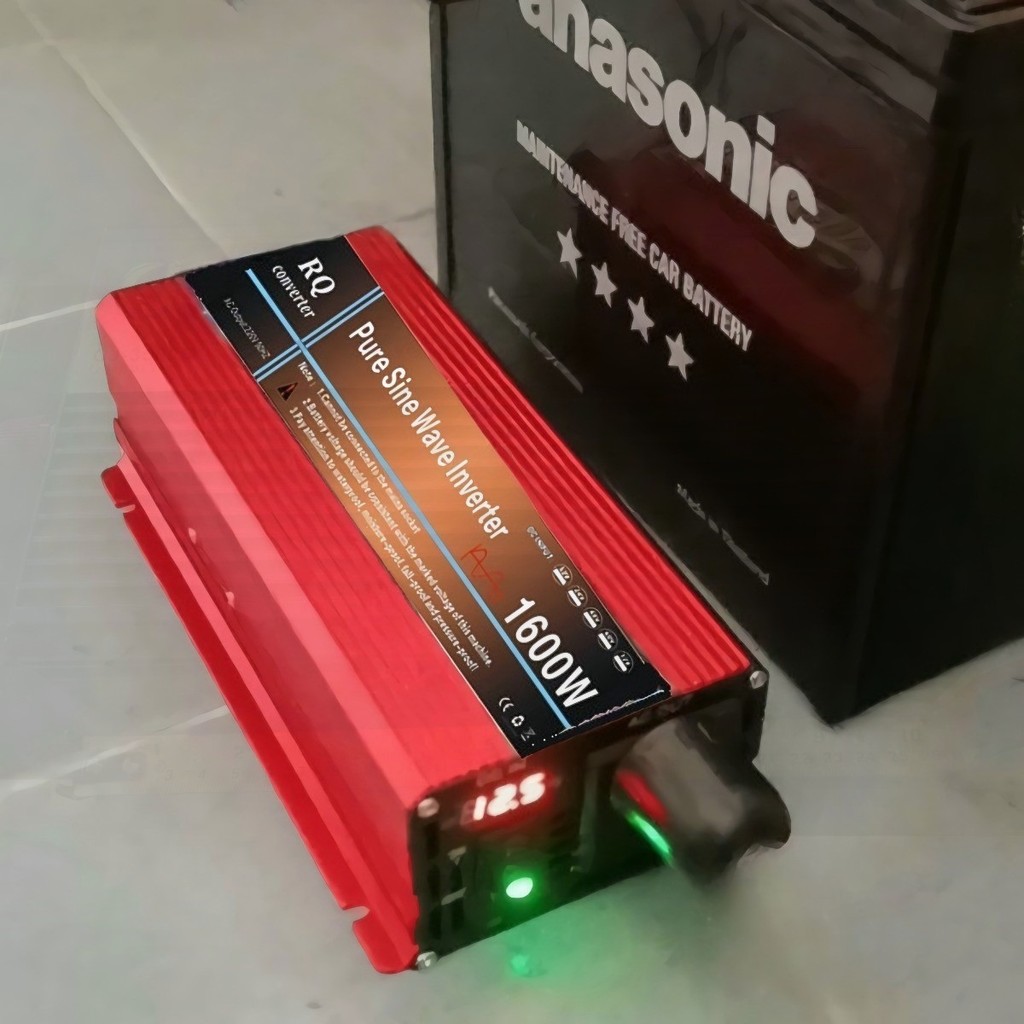 อินเวอร์เตอร์ 3500W แรงเย็น ป้องกันอุ่นเกิน เสียงเงียบ