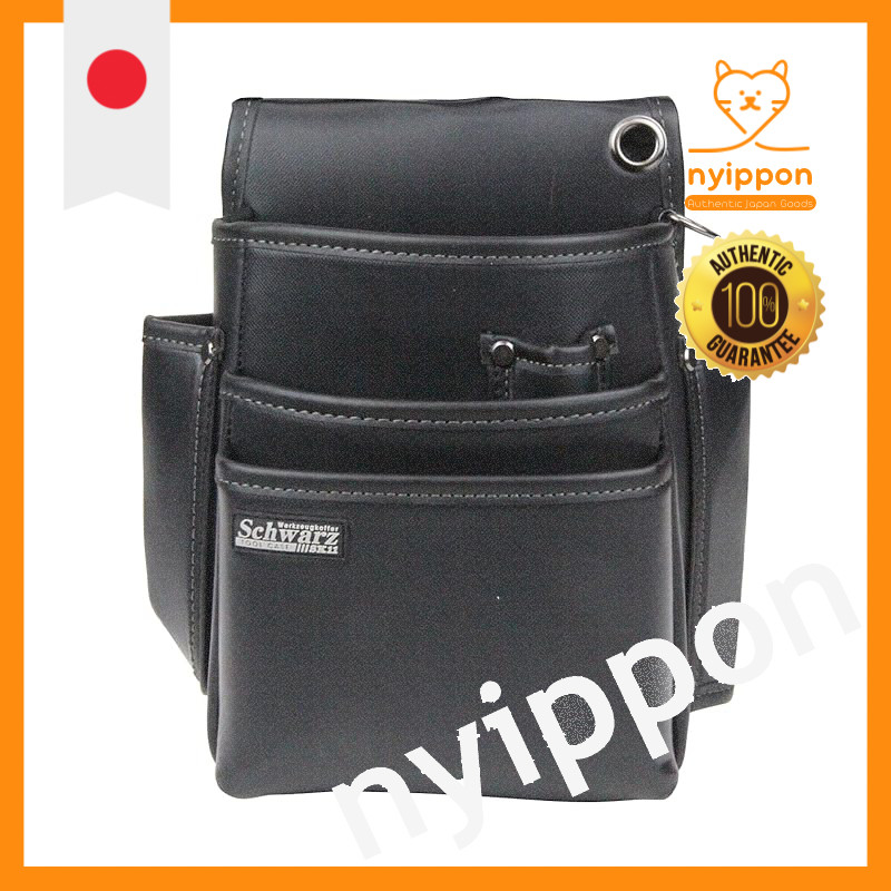 SK11 Waist Pouch 3-Tier L Water Resistant, PVC Laminate Coating Material SWZ-12