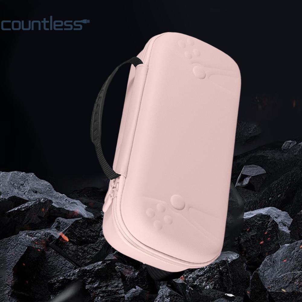 กระเป๋าเก็บของ PU หนังกระเป๋าเดินทางกระเป๋าถือซิปกันกระแทกป้องกันรอยขีดข่วนสําหรับ PS5 Portal สําหรั