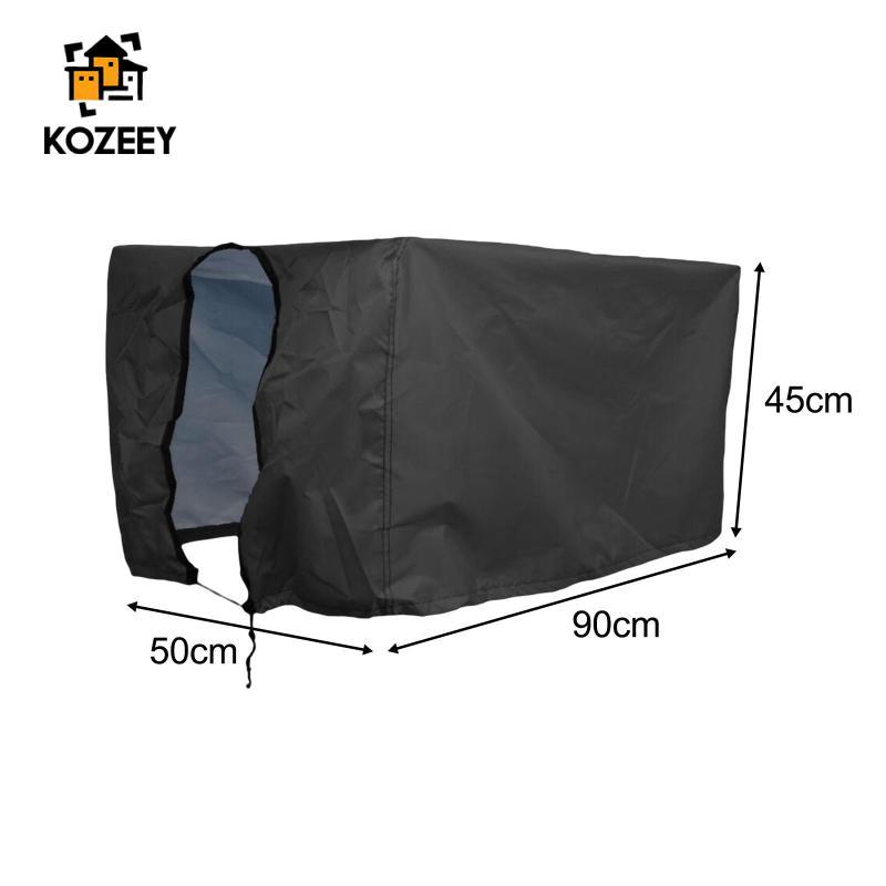 [KOZEEY] ผ้าคลุมรถเข็นกลางแจ้ง ทำจากผ้าออกซ์ฟอร์ดหนัก พอดีกับรถเข็น utility และ wagon ขนาด 35x19.7x17.7 นิ้ว