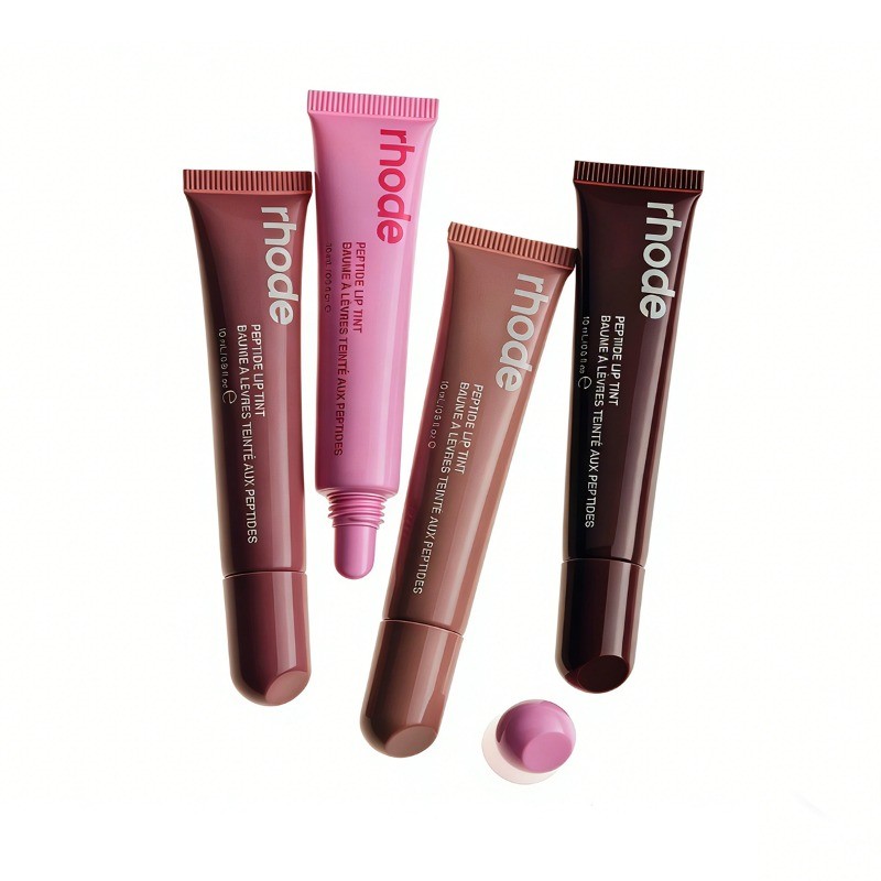 Rhode Nude Lip Gloss Gloss Gloss Gloss Asian Lip Gloss ลิปสติกสไตล์หญิงสีขาวสไตล์ยุโรปและอเมริกา Nud
