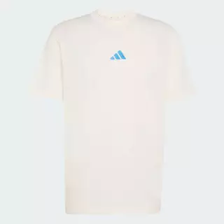 adidas ไลฟ์สไตล์ เสื้อยืดผ้าซิงเกิลเจอร์ซีย์ Essentials Small Logo ผู้ชาย สีขาว KC0904