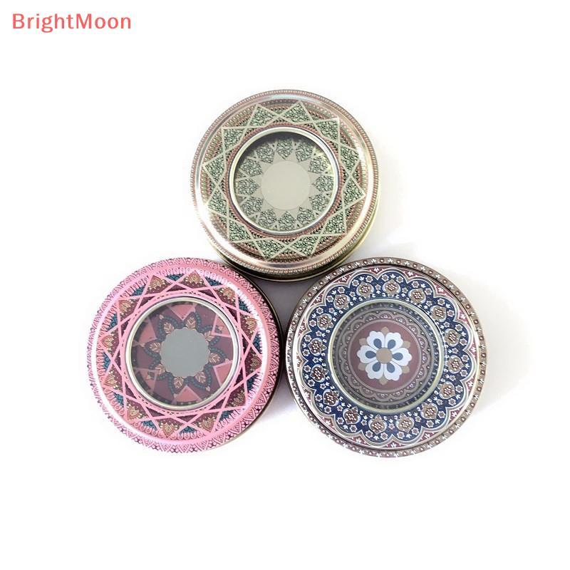 BrightMoon Saffron กล่องดีบุกสําหรับ 1 g saffiron กล่องบรรจุกล่องดีบุกหน้าต่าง pvc Nice