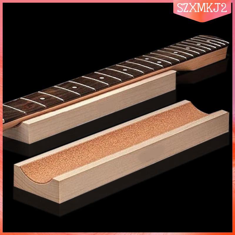 [szxmkj2] กีตาร์คอ Rest สนับสนุนคอหมอน String Instrument กีตาร์ Fret Holder สําหรับกีตาร์ทําความสะอาด Luthier Setup เครื่องมือ Repair Care