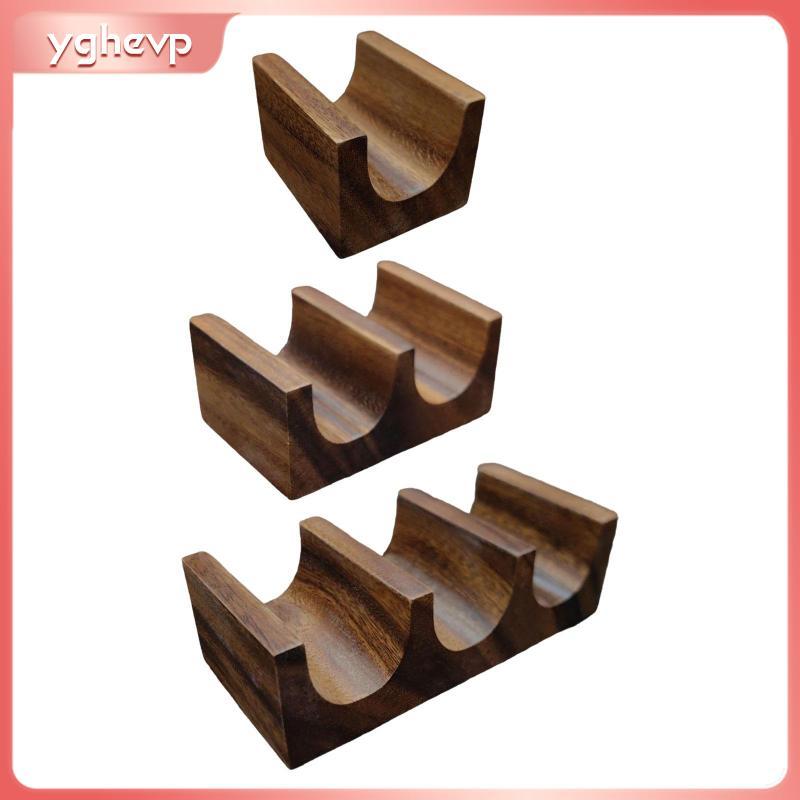 [yghevp] ที่วาง Tacos ไม้แผ่น Tacos อเนกประสงค์สําหรับการรวบรวมโต๊ะในครัว