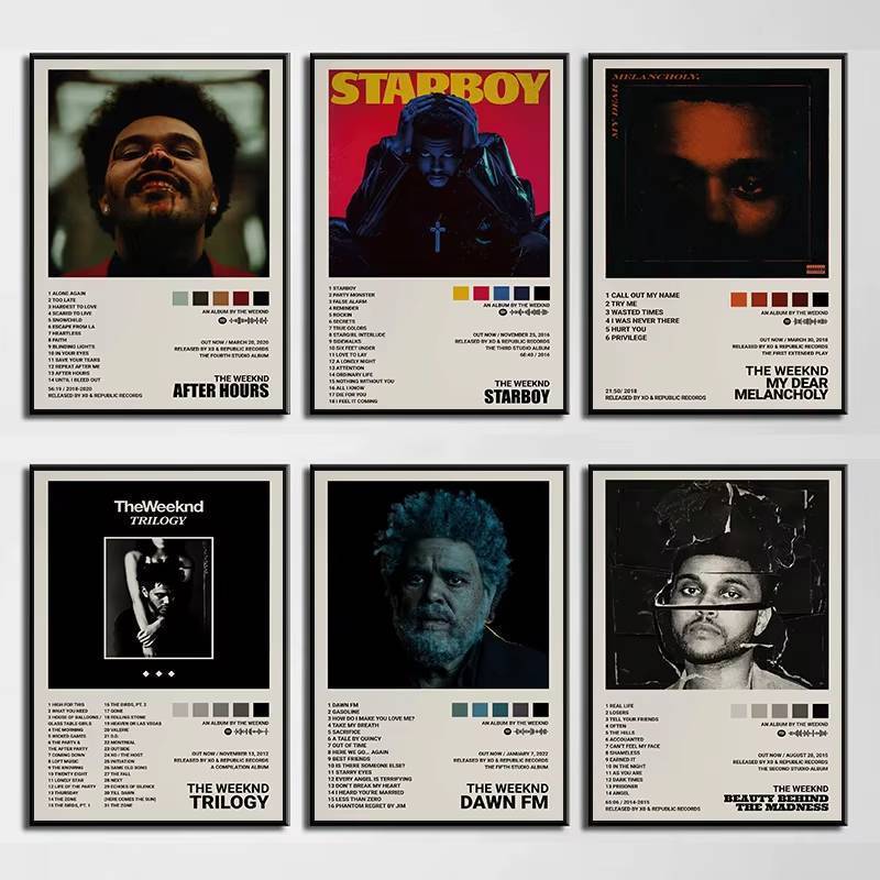 American Rap Eminem โปสเตอร์ความงาม Hip Hop นักร้องเพลงอัลบั้ม Eminem แสดงโปสเตอร์ไม่มีกรอบผ้าใบภาพวาด Wall Art นักเรียนตกแต่งห้อง