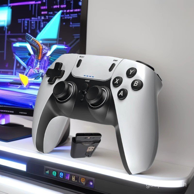 P PS123 คอมพิวเตอร์โทรศัพท์ Android TV Top Box 2.4G ไร้สาย Six-in-One Handle