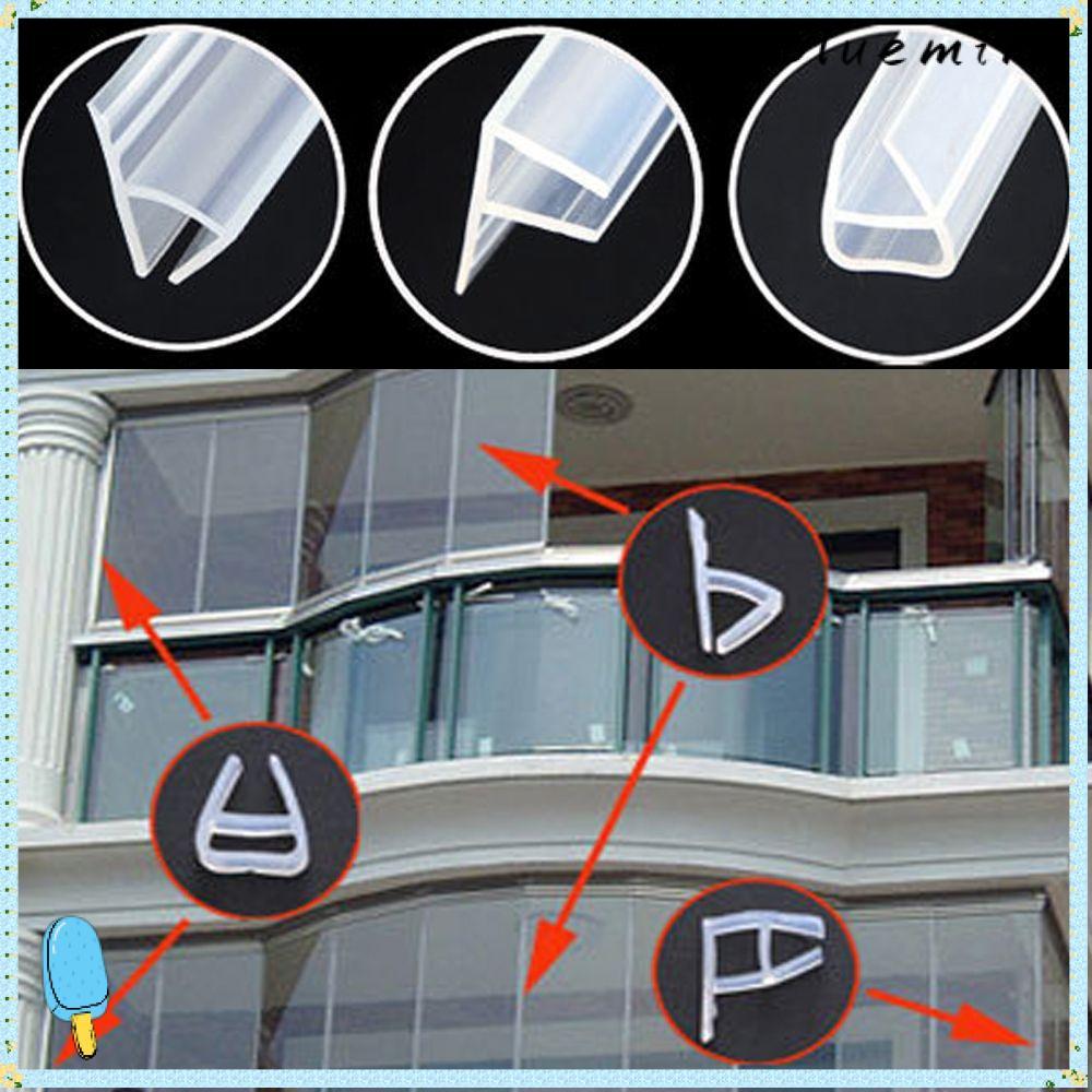 BLUEMING 1M 6-12 มม.FU h Shape Seal Strip Home & Living Home Improvement Bath Screen Window Seal