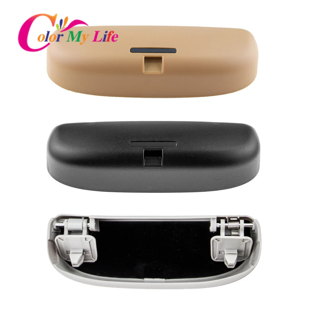 Color My Life Car Sunglasses Holder Glasses Case for Audi Q2 Q3 Q5 Q7 2013 -  Sun Glasses Storage Bo