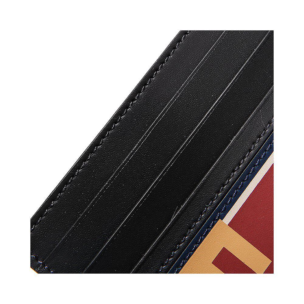 Hong Kong Direct Mail FendiFENDI กระเป๋าสตางค์หนังผู้ชายสีดํา 7M0164-A1R2-F0R5Y Money