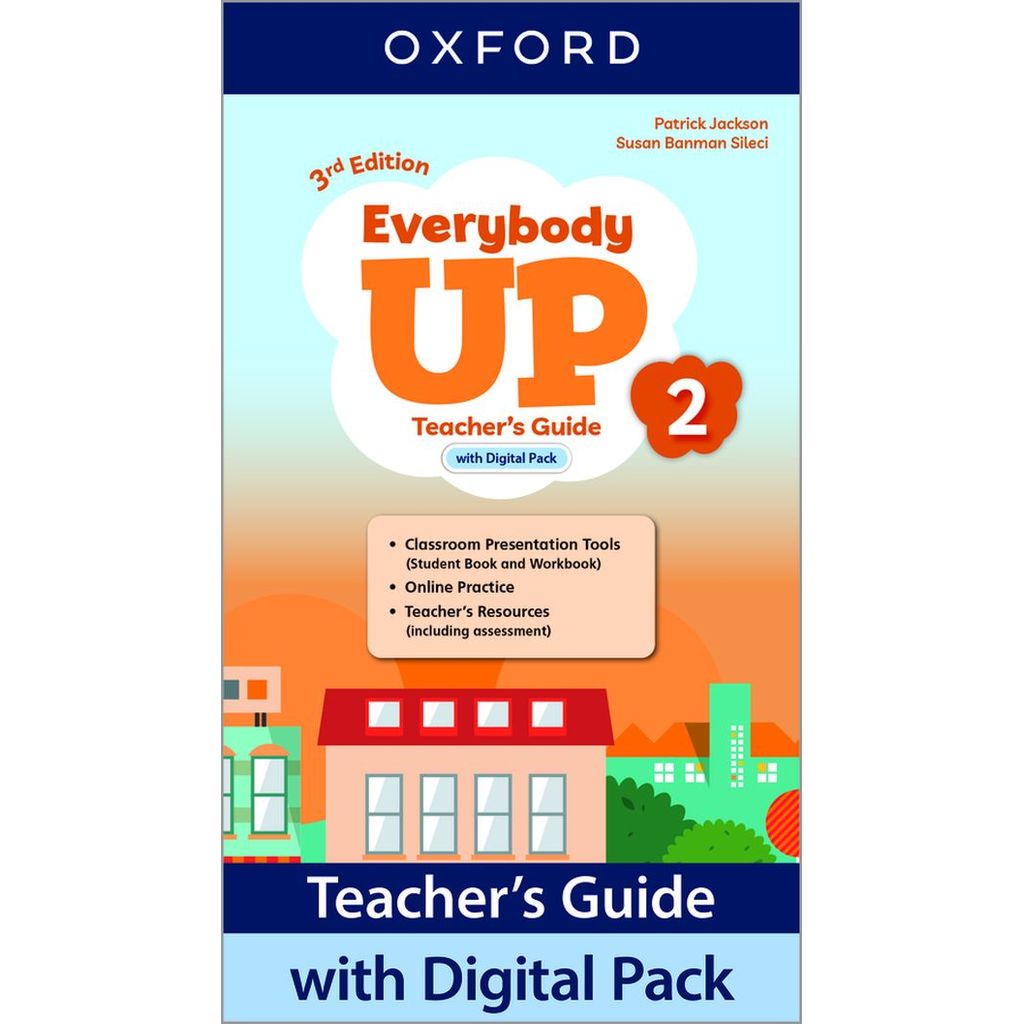 (Arnplern) : หนังสือ Everybody Up 3rd ED 2 : Teacher's Guide with Digital Pack (P)