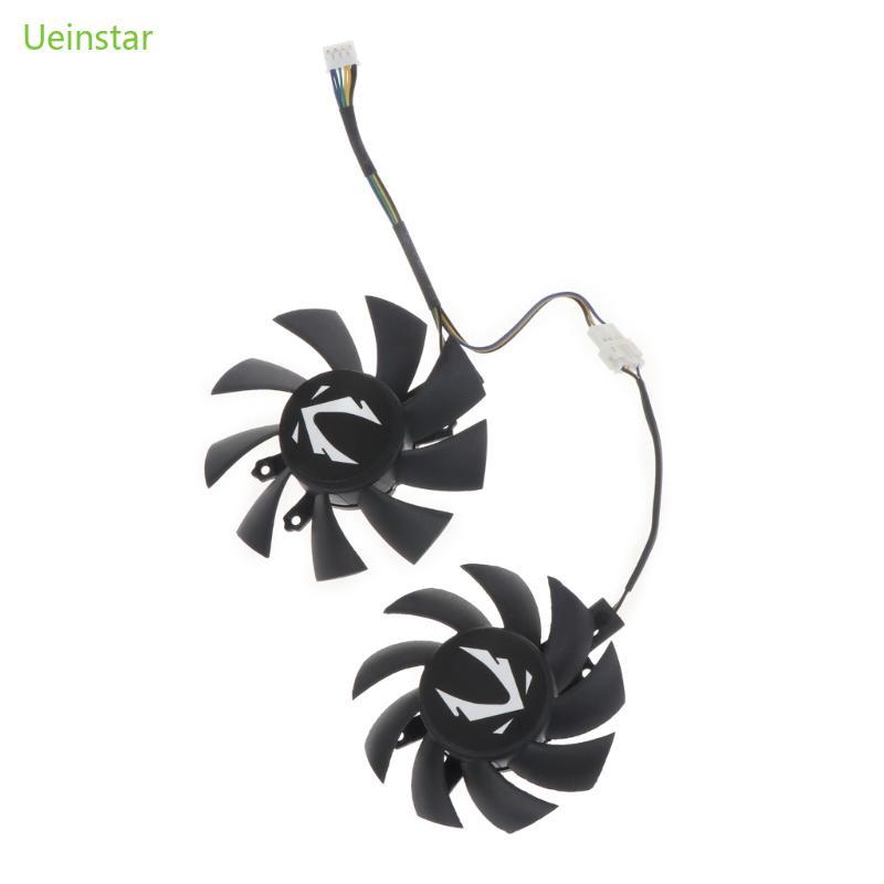 Uein CF8015H12S DC12V 0 32A พัดลม VGA สําหรับ ZOTAC GAMING GeForce GTX 1660 SUPER กราฟิกการ์ดพัดลมระ