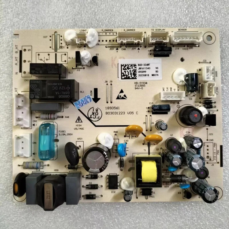 ใหม่ ใหม่ 1611540 1890561 บี03031223 ตู้เย็นตู้เย็นหลัก PCB บอร์ดควบคุมพลังงานสําหรับ Hisense BCD-32