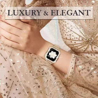 เคสเพชร + สายโลหะสําหรับนาฬิกา Huawei Fit 3/Fit 4/4pro สร้อยข้อมือสแตนเลสสําหรับ Huawei Fit3 Band พร้อมเคสป้องกัน