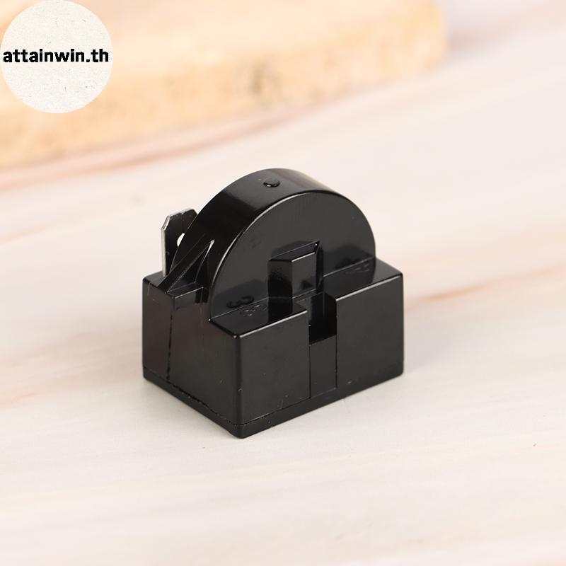 Attainwin QP2-4.7 PTC Starter Relay 1 Pin ตู้เย็น Starter Relay และ 6750C-0005P ตู้เย็น Overload Pro
