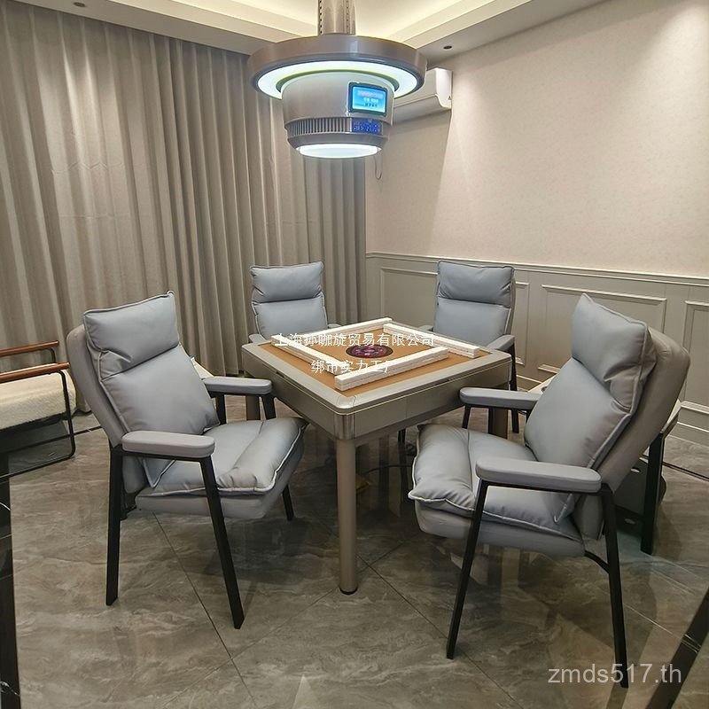 Mahjong Table Hall Ball Tea House Chess Board Mahjong Chair Mahjong Hall Mahjong Hall เก้าอี้ผู้สูงอ