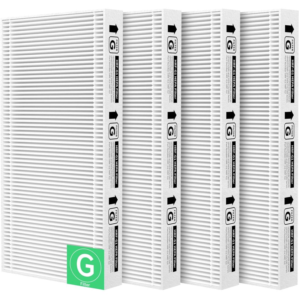 ตัวกรองทดแทน HRF-G 4 แพ็คเข้ากันได้กับเครื่องกรองน้ําผึ้ง-Well HPA030/HPA080/HPA180/HPA020/HPA075/HP