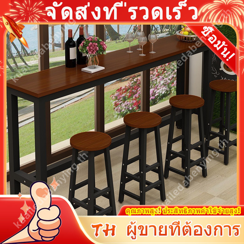 [kline]Bar Table Home Living Room High Table Simple Table And Chair Combine Bar Table stock GVAO 3EB