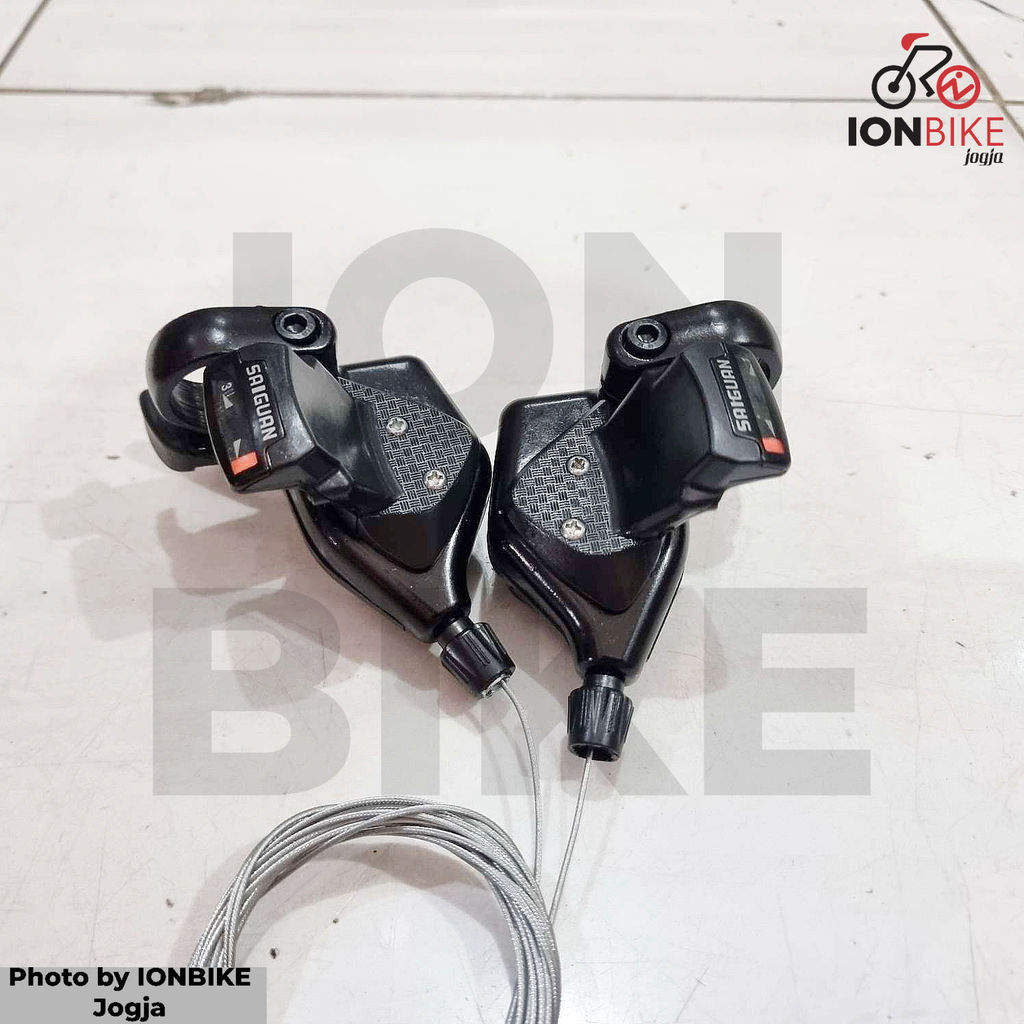 Saiguan 3x9 Speed Index Shifter - 3 x 9 Sp Universal Gear Shifter สําหรับพับจักรยานเสือภูเขา MTB จัก