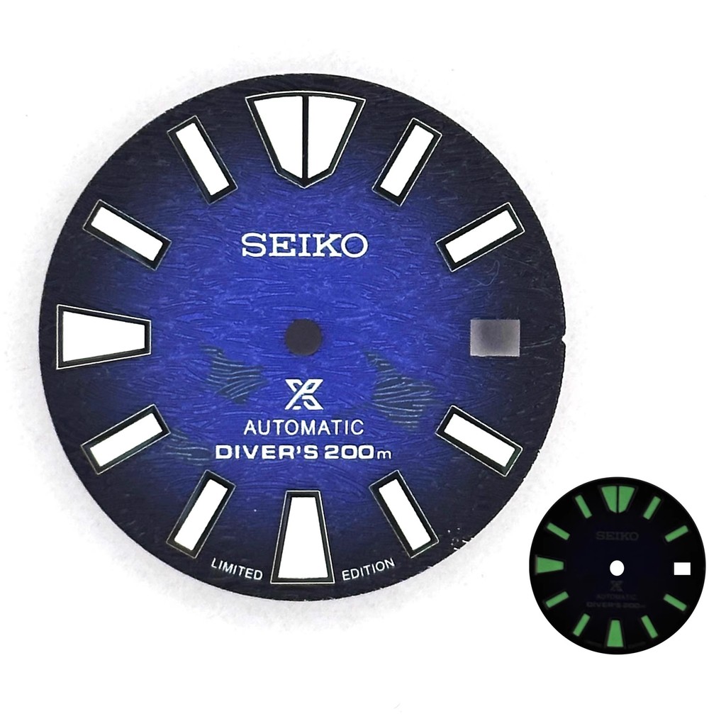 [2025] 7S26 Movement Dial เส้นผ่านศูนย์กลาง 28.5 มม.Luminous Velcro น้ํามันนูน Dial นาฬิกาอุปกรณ์เสร