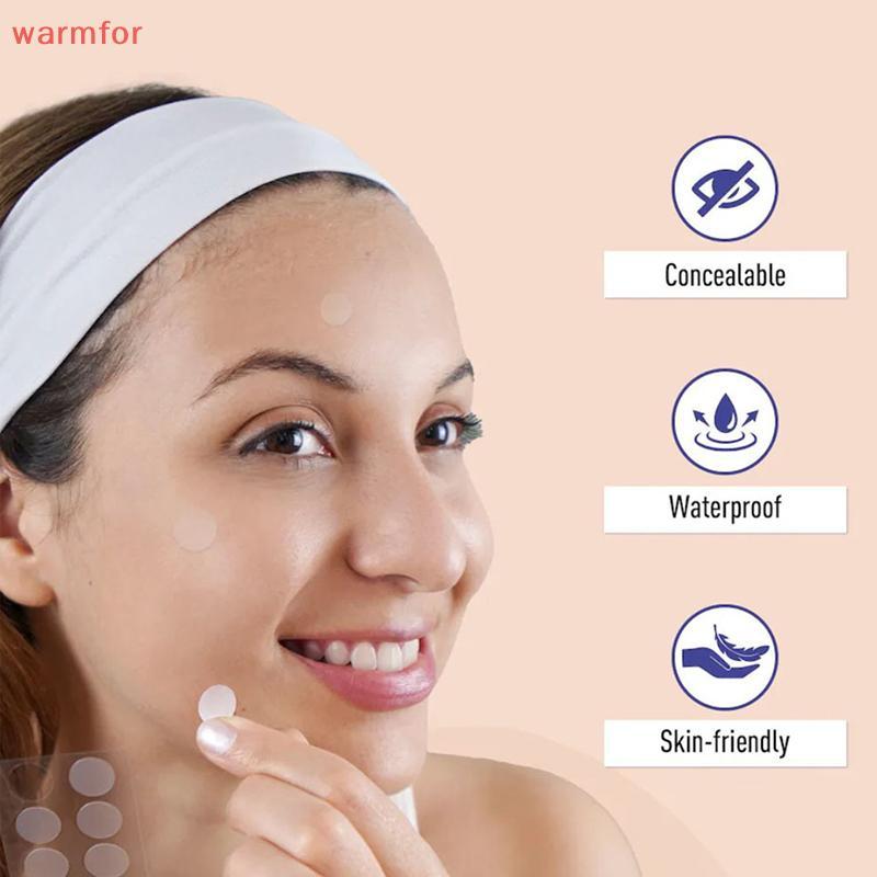 (warmfor) 720PCS Pimple Patch สิวที่มองไม่เห็น Skin Care สติกเกอร์คอนซีลเลอร์ Face Spot เครื่องมือแต