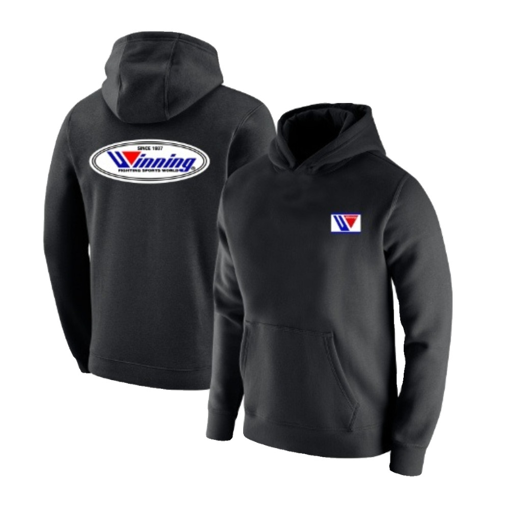 เสื้อสเวตเตอร์มีฮู้ดผู้ชาย พร้อมโลโก้ Winning Boxing